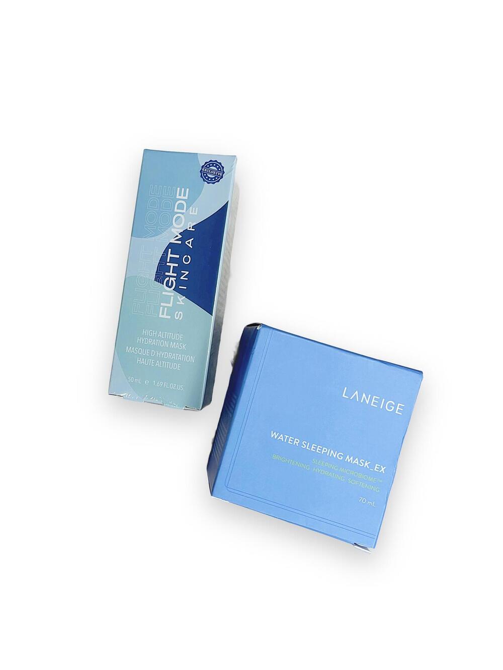 Bundle of Hydration Face Mask Skincare 2pc Laniege Flight Mode Altitude Mask NEW